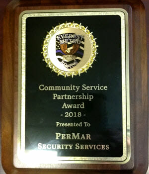 Community Service Partnership award