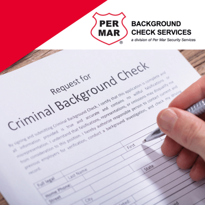 Filling out background check
