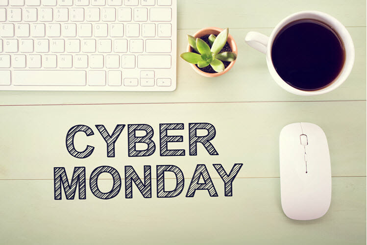 Cyber Monday Web graphic