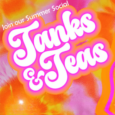 Tanks and teas event logo